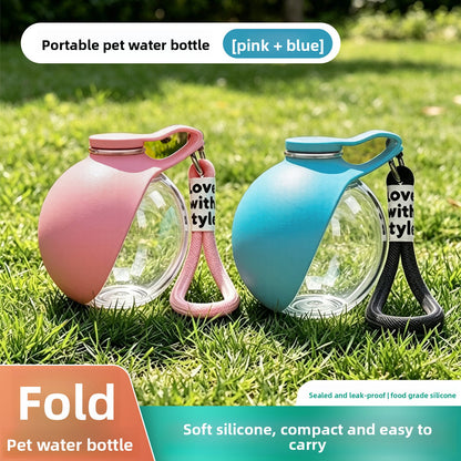 Foldable Portable Pet Water Bottle