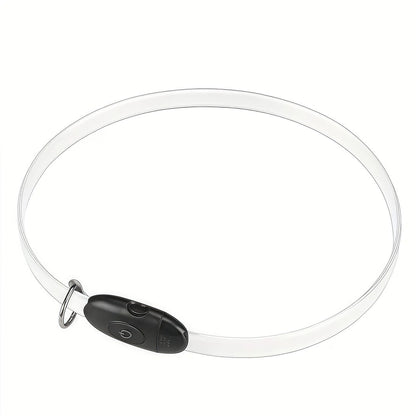LED Reflective Dog Safety Collar – Nighttime Visibility